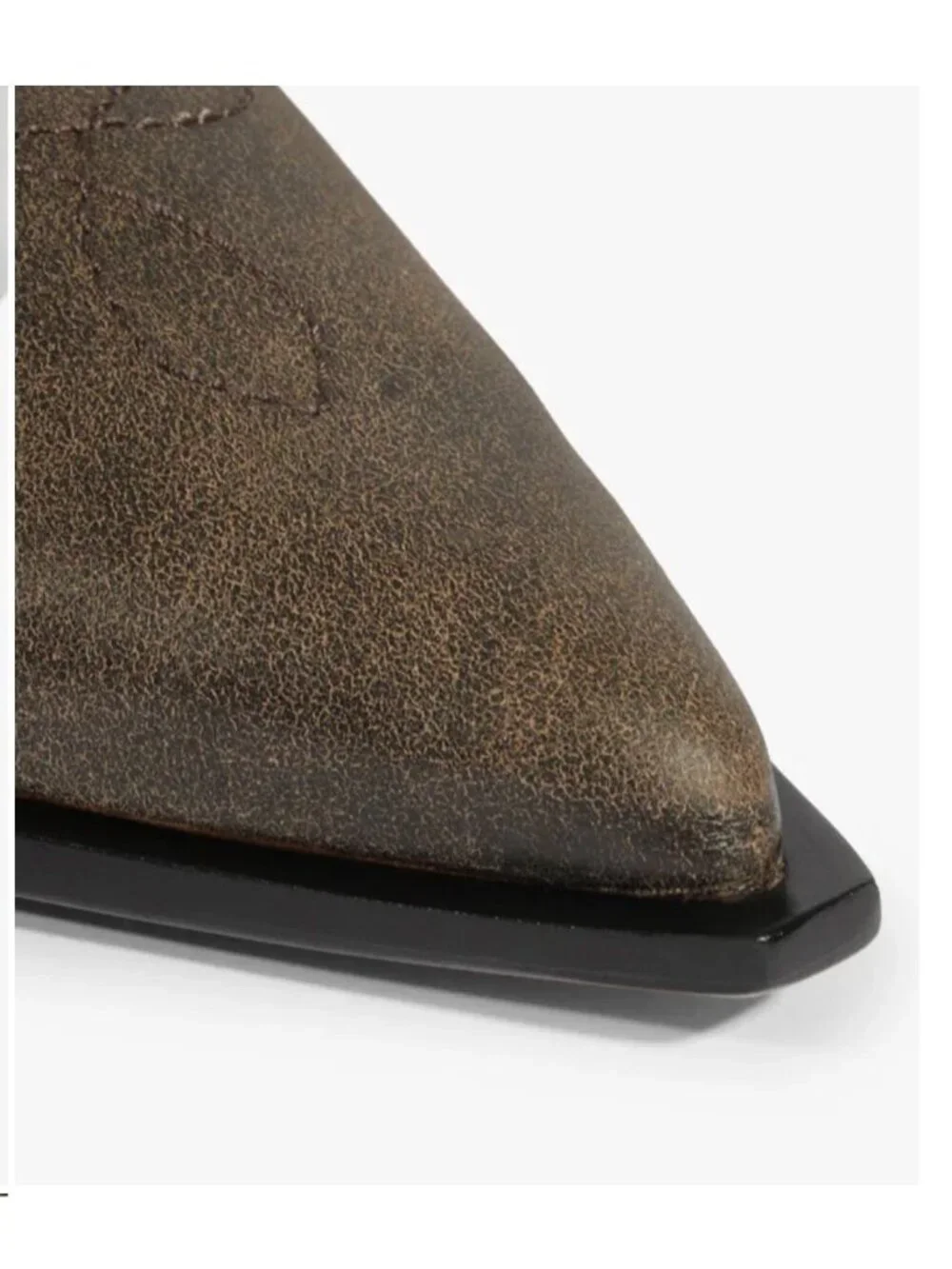 Schutz Ashley Leather Bootie - Picture 2 of 4